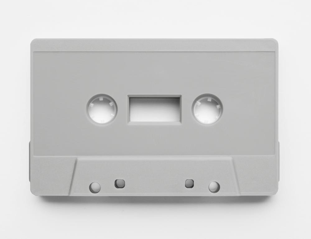 Grey sandy solid cassette